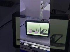 Custom Shape Transparent LCD Display Cooler 4000 1 Contrast Ratio HDMI VGA USB Interface 120W