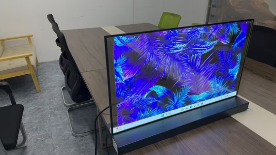 30 / 55 Inch Transparent OLED Screen Desktop Landscape Energy-Efficient For Retail Store Education Shopping Mall Hotel