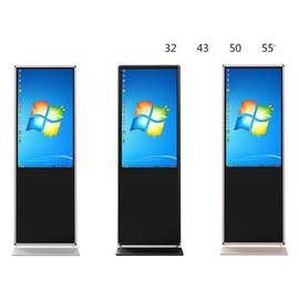 Full HD Interactive Digital Signage For Indoor Cold Rolled Steel Material