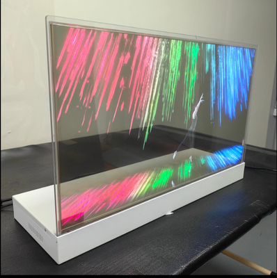 30 / 55 Inch Transparent OLED Screen Desktop Landscape Energy-Efficient For Retail Store Education Shopping Mall Hotel