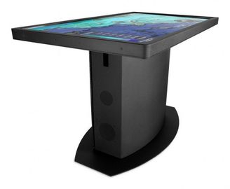 Indoor Smart Multi Touch Screen Table With 1.8 Cm Super Thin HD Lcd Screen