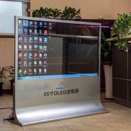 Flexible Size Transparent Lcd Screen Colorful With Self Close Cooling System