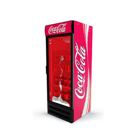 Colorful Refrigerator With Lcd Touch Screen , Flexible Size Transparent Lcd Fridge